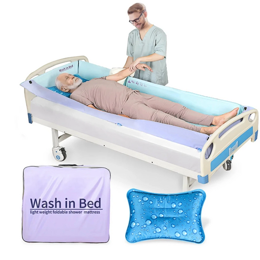 Foldable Bathtub Patient Shower Mattress for the Elderly.
