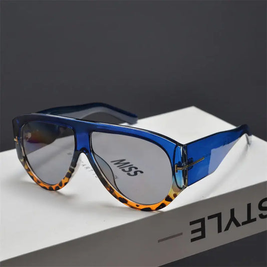 Vintage Brand Designer Oversized Pilot Sunglasses