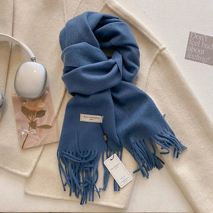 Winter Wool Scarf For Women