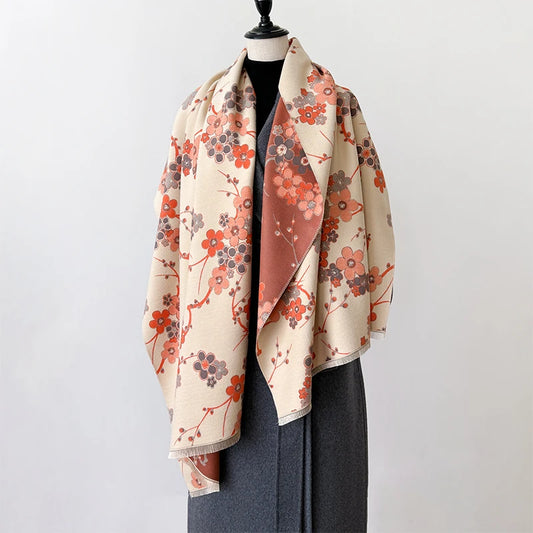 New Elegant Ladies' Jacquard Scarf.