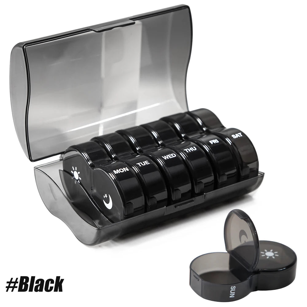 Large Weekly Pill Organizer - BLAKESTORE-NG