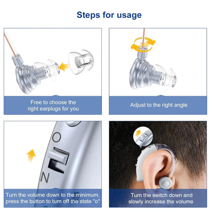 Rechargeable Digital Hearing Aid. - BLAKESTORE-NG