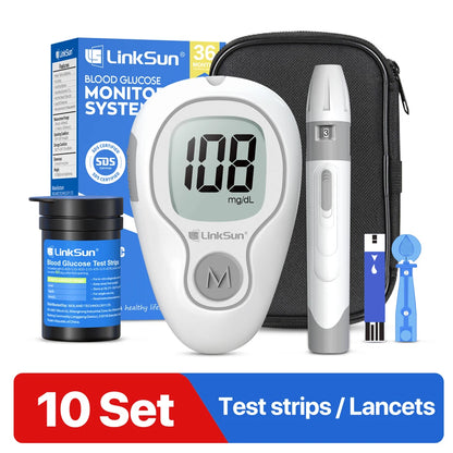 Blood Sugar Monitor. Glucose Meter G-425-3 Glucosemeter Kit