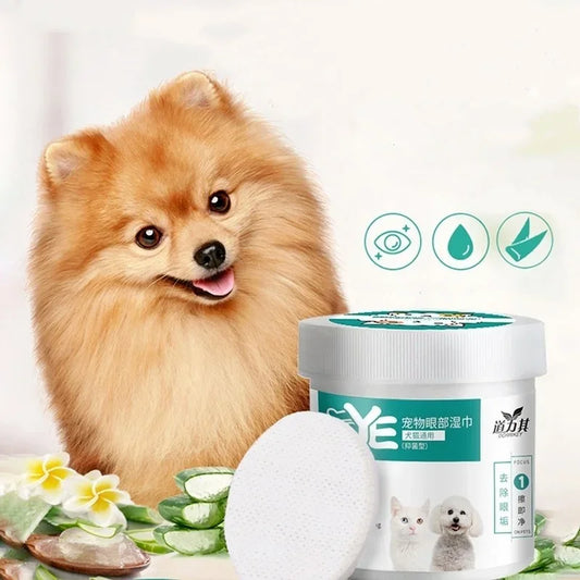 Pet Eye Wipes Dog and Cat 130 pcs.