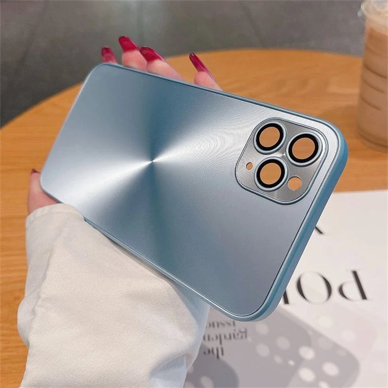 Aurora CD Pattern Matte IPhone Case.