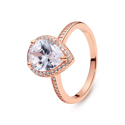 Love heart 925 Sterling Silver Rings For Women - BLAKESTORE-NG