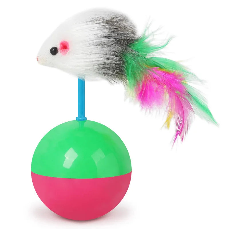 Cat mouse teasing Toy.