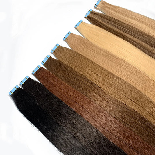 Tape In Brazilian Human Hair.