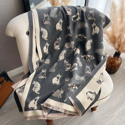 Thick Warmth Double Sided Tassel.