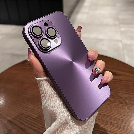 Aurora CD Pattern Matte IPhone Case.