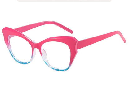 Cat Eye Shape Women's Glasses.