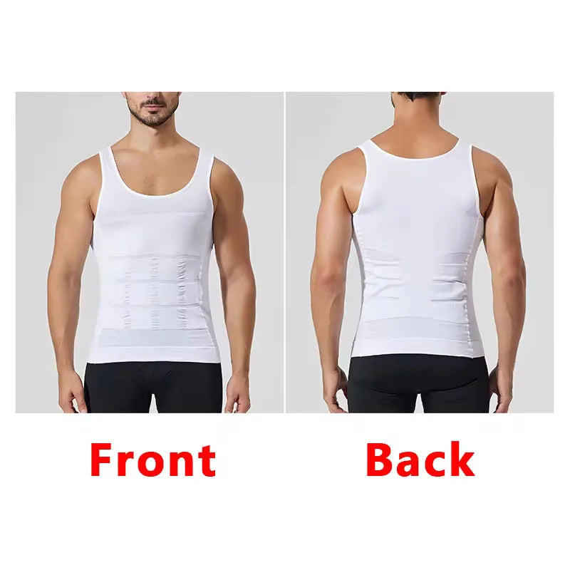 Men Body Shaper and Undershirt Compression Vest. - BLAKESTORE-NG