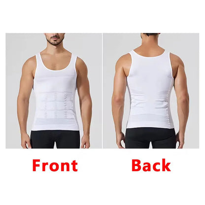 Men Body Shaper and Undershirt Compression Vest. - BLAKESTORE-NG