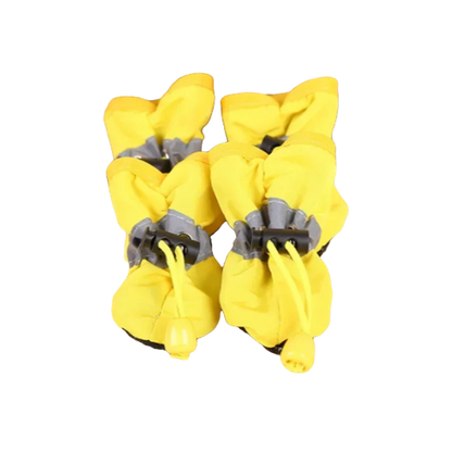 4pcs/set Waterproof Pet Dog Shoes.