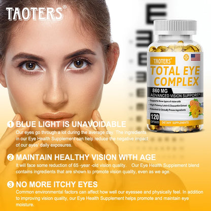 Lutein Eye Care Capsules-helps improve Vision health.