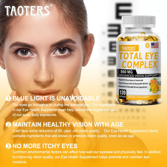 Lutein Eye Care Capsules-helps improve Vision health.