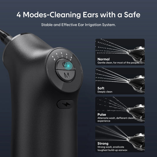 Electric Ear Wax Removal Kit - 4 Pressure Modes.