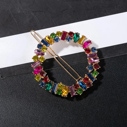Metal Round Hair Clip.