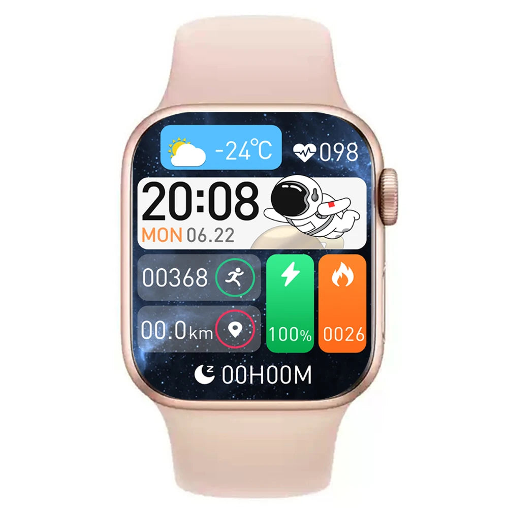 Men Smartwatch NFC GPS Tracker with  320*385 HD Screen. - BLAKESTORE-NG