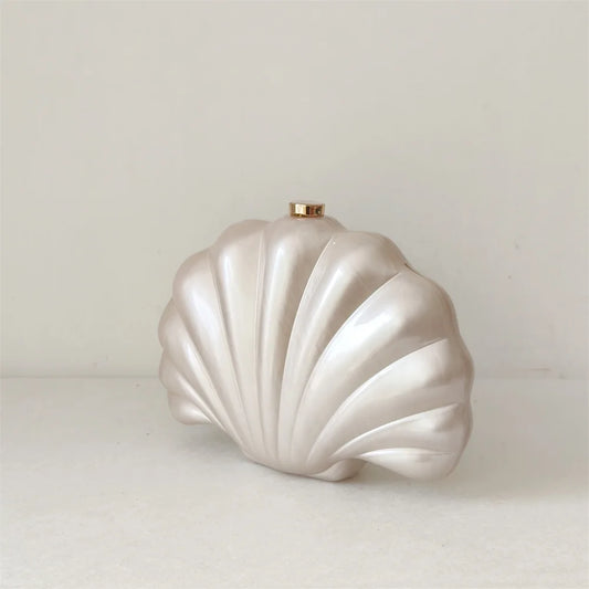Acrylic Shell Ladies Clutch Purse.