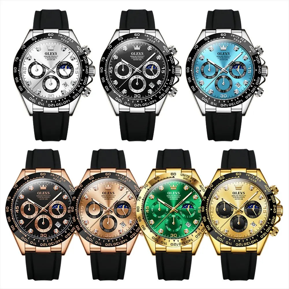 Luxury Men Quartz Watches - BLAKESTORE-NG