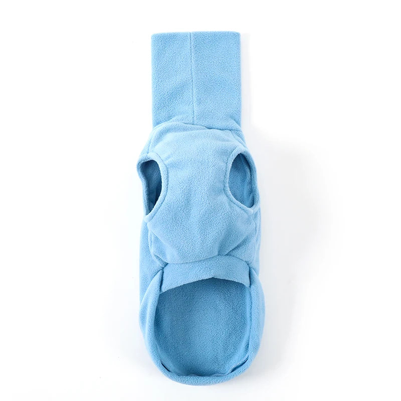 soft breathable fleece dog clothes autumn winter