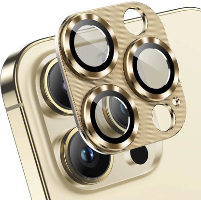 Metal Tempered Glass Camera Lens Protector Film Cover For iPhone.