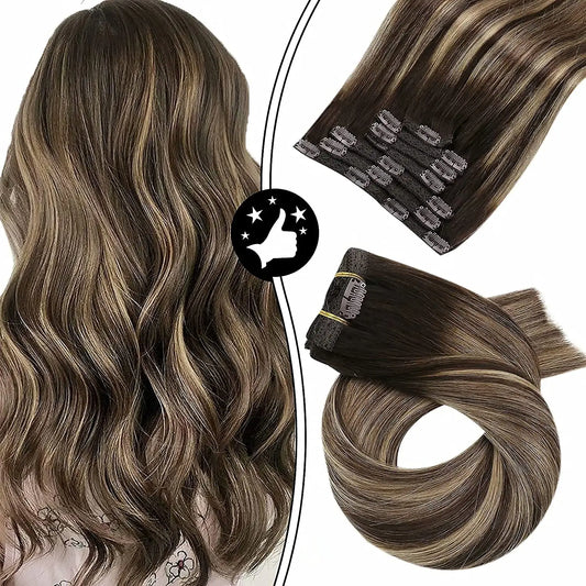 Moresoo Clip-in Hair Extensions.