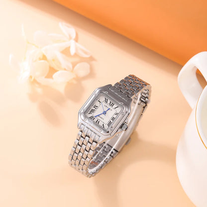 Luxury Women's Quartz Watch Gold and Silver Chains. - BLAKESTORE-NG