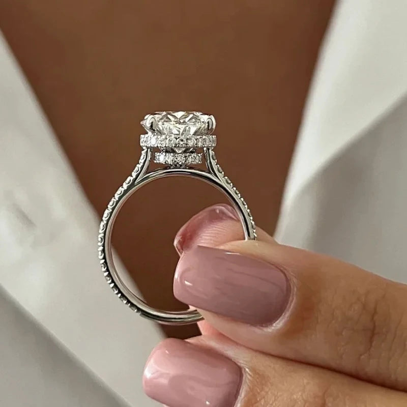 Moissanite Ring