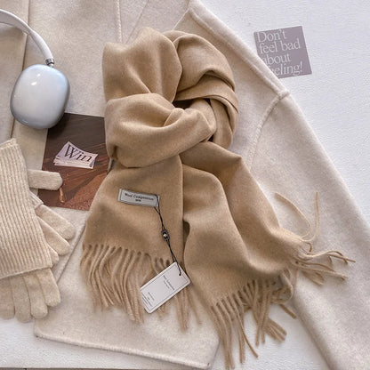 Winter Wool Scarf For Women