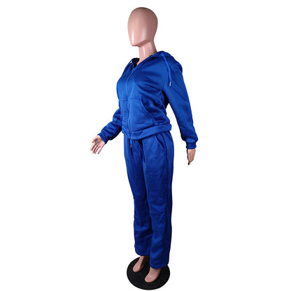 Women 2 Piece Sweatsuit Outfit - BLAKESTORE-NG