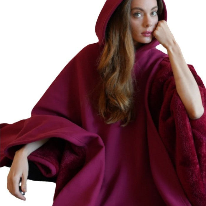 Woolen Loose Cape Tops For Men And Women - BLAKESTORE-NG