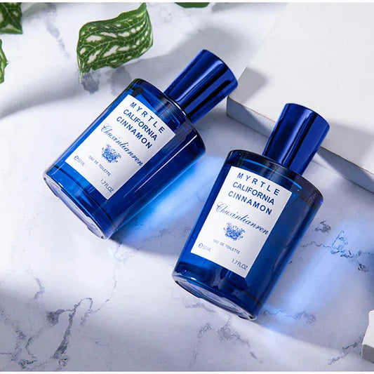 BLAKESTORE-NG 2Pcs Blue 50ml Luxury Blue Mediterranean Unisex Perfume Fresh Fruity Ultimate Charm Fragrance Natural Wood Couple Premium Eau De Toilette 50ml