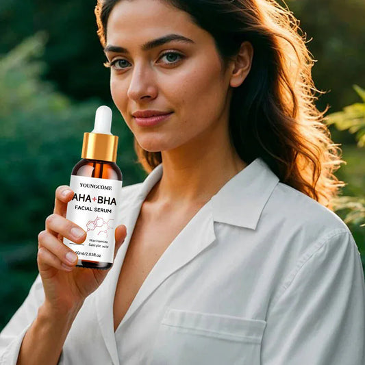 BLAKESTORE-NG Facial Exfoliator AHA + BHA Exfoliating Face Peel Serum.