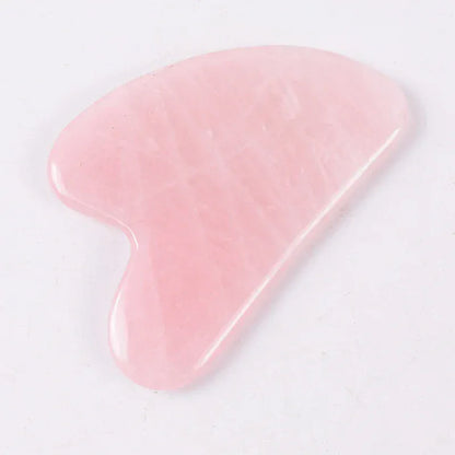 BLAKESTORE-NG Facial Massager guasha tool Rose Quartz Gua Sha & Face Massage Roller – Natural Facial Sculpting & Anti-Wrinkle Tool