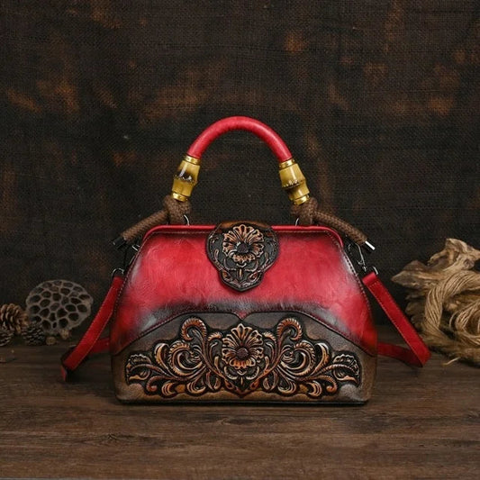 BLAKESTORE-NG Handbag Red / 29cm-11cm-20cm MOTAORA Luxury Leather Women’s Handbag