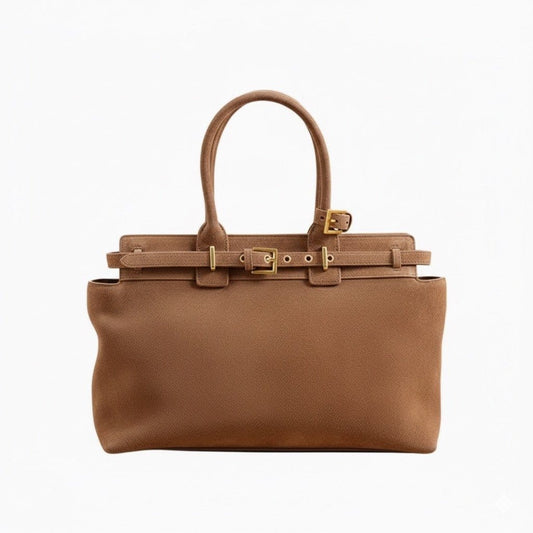 BLAKESTORE-NG Handbag Winter Suede Leather Tote Russian-Style Women’s Shoulder Bag