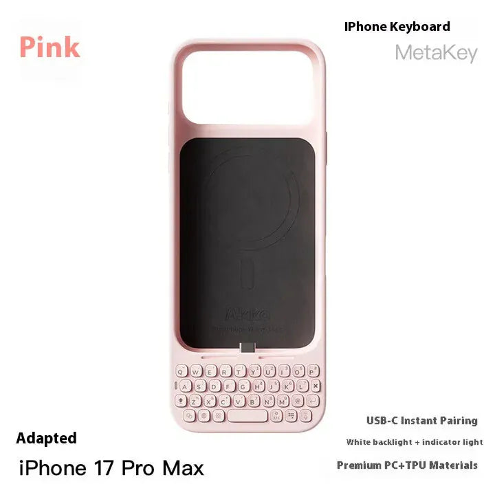 Magnetic Keyboard Case for IPhone 17 Pro max - BLAKESTORE-NG