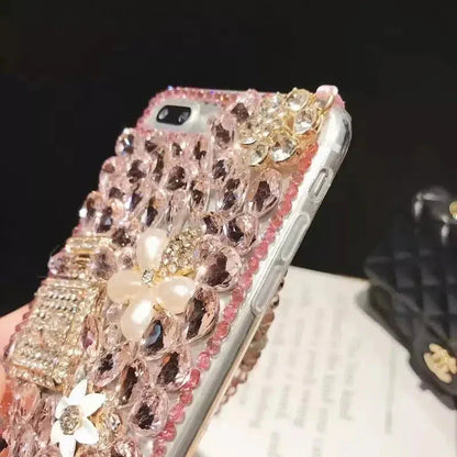 Rhinestone Bling 3D Diamond Phone Case – For iPhone 11–17 Pro Max - BLAKESTORE-NG