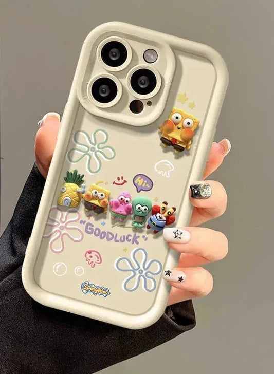 Cartoon Character Soft Phone Case. - BLAKESTORE-NG