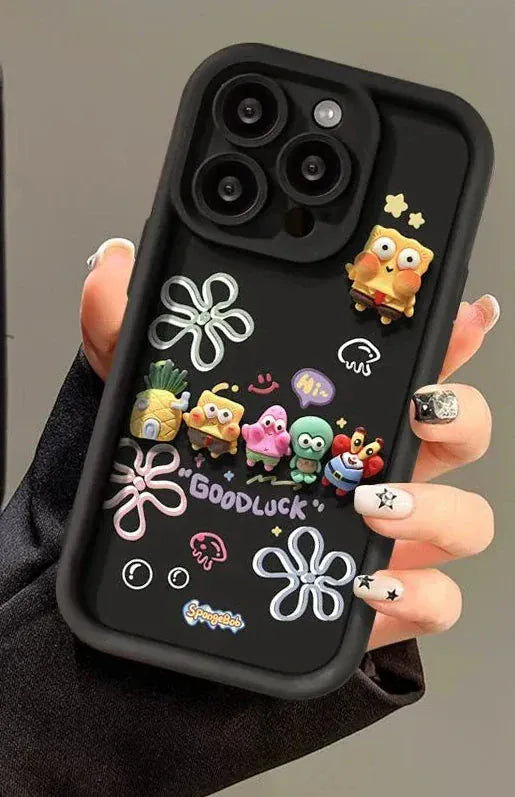Cartoon Character Soft Phone Case. - BLAKESTORE-NG