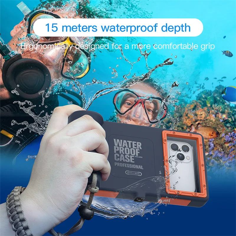 Diving waterproof Iphone Case. - BLAKESTORE-NG