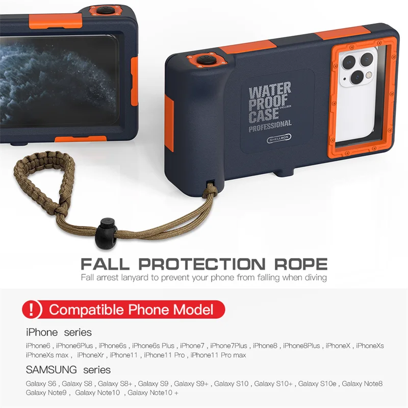 Diving waterproof Iphone Case. - BLAKESTORE-NG