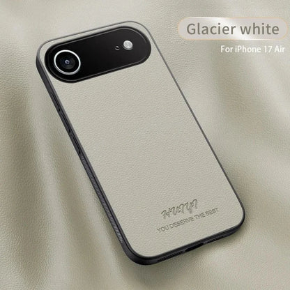 Leather Matte Soft Frame Case for Iphone 17. - BLAKESTORE-NG