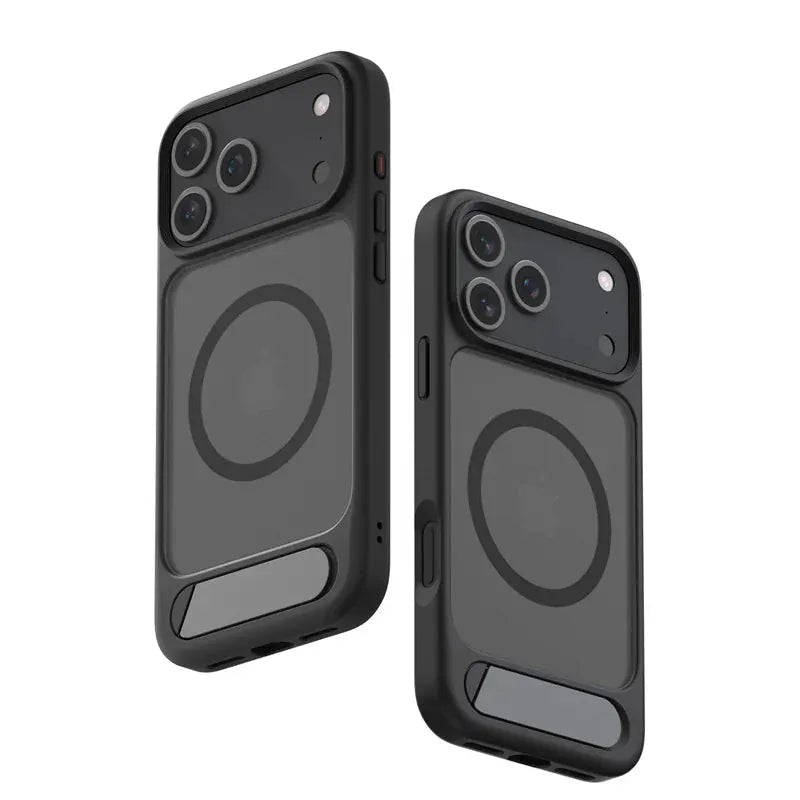 Invisible Folding kickstand Magsafe Magnetic Case For iPhone 17 - BLAKESTORE-NG