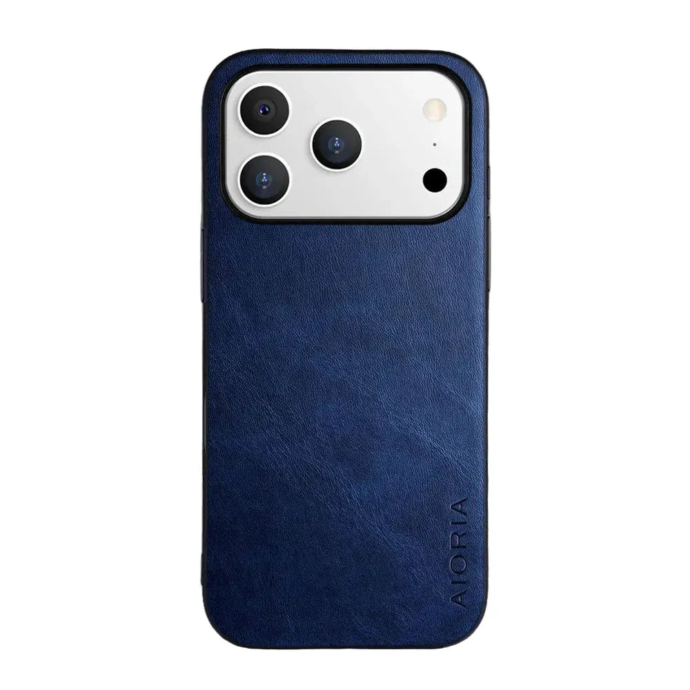 Leather  cover for Iphone 17 pro max case. - BLAKESTORE-NG