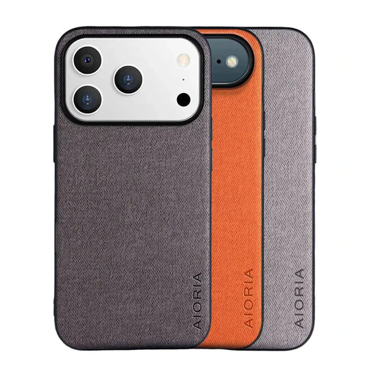 Coque Textile Leather Phone Case. - BLAKESTORE-NG
