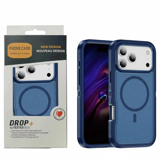 Heavy Mechanical Magnetic Charge PC+TPU Case For IPhone 17. - BLAKESTORE-NG