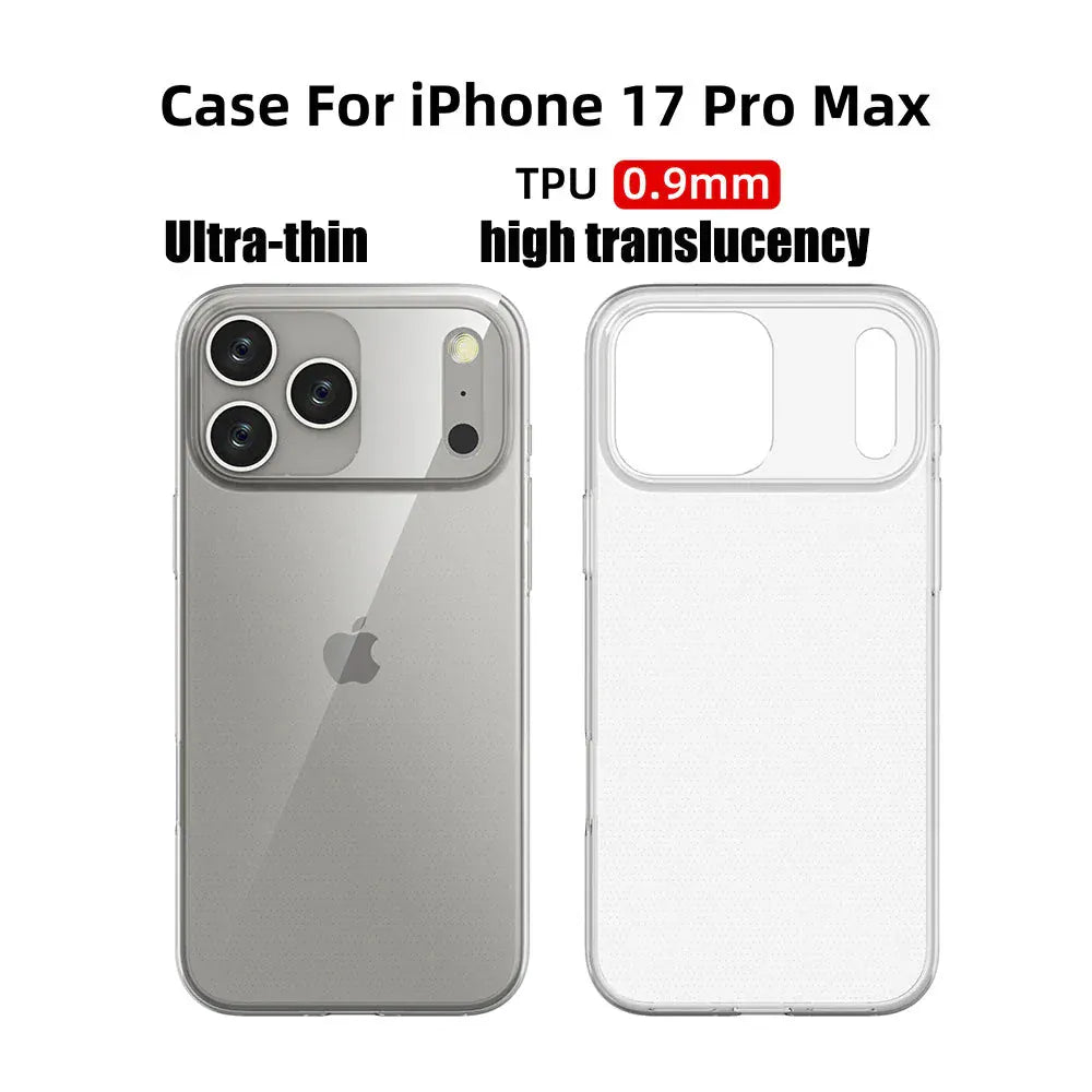 Ultra thin 0.9mm Phone case For iphone 17. - BLAKESTORE-NG